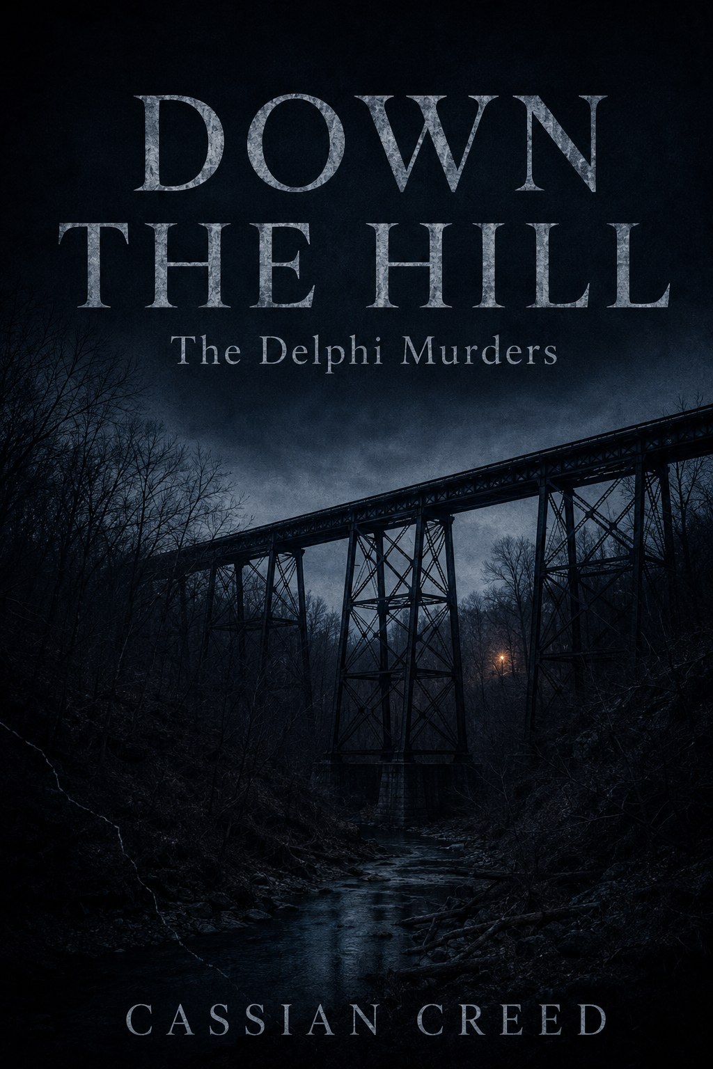Book cover of Down the Hill by Cassian Creed